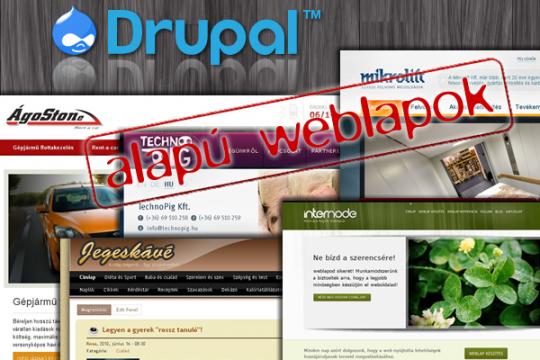 Drupal alapú weblap készítés - Internode