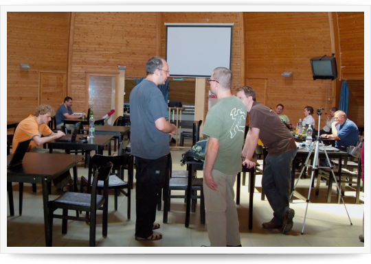 Drupal Tábor - első nap -első képek