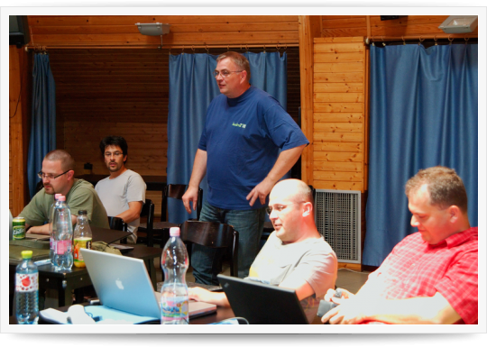 Drupal Tábor - első nap -első képek