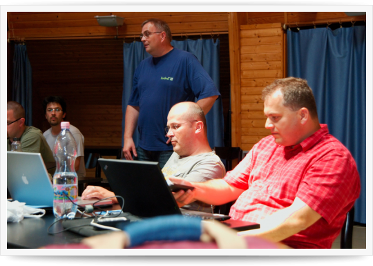 Drupal Tábor - első nap -első képek