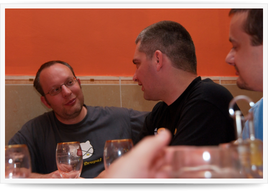 Drupal Tábor - Első nap - Fotók - Délután - Este - Vacsora