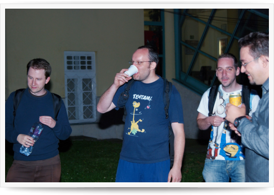 Drupal Tábor Pécs 2010 - Második nap - bográcsos vacsora