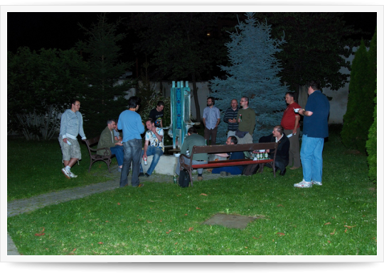 Drupal Tábor Pécs 2010 - Második nap - bográcsos vacsora