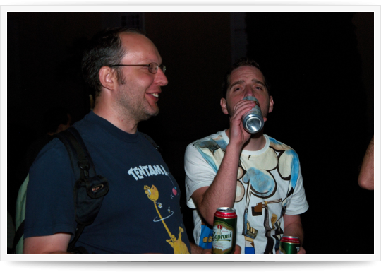 Drupal Tábor Pécs 2010 - Második nap - bográcsos vacsora