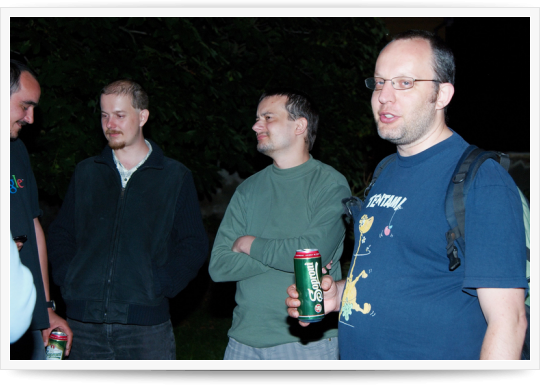 Drupal Tábor Pécs 2010 - Második nap - bográcsos vacsora