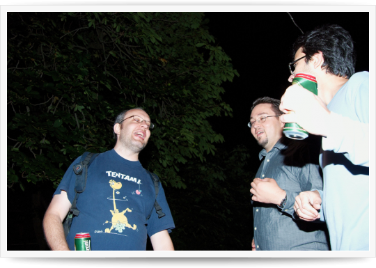Drupal Tábor Pécs 2010 - Második nap - bográcsos vacsora