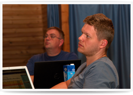 Drupal Tábor Pécs - Harmadik nap - délután, vacsora