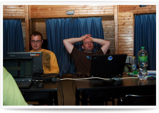 Drupal Tábor Pécs - Harmadik nap - délután, vacsora