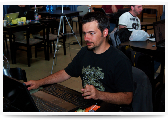 Drupal Tábor Pécs - Harmadik nap - délután, vacsora