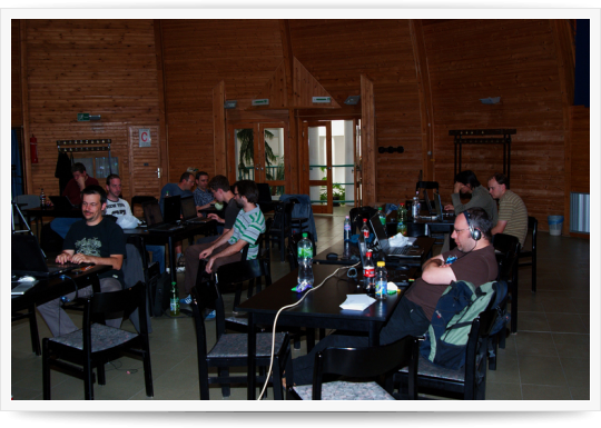 Drupal Tábor Pécs - Harmadik nap - délután, vacsora