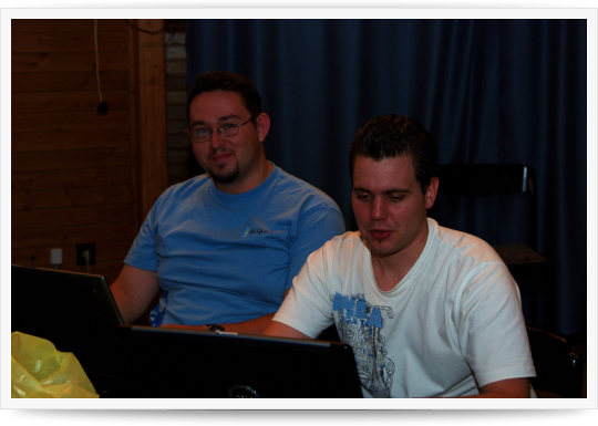 Drupal Tábor Pécs - Harmadik nap - délután, vacsora