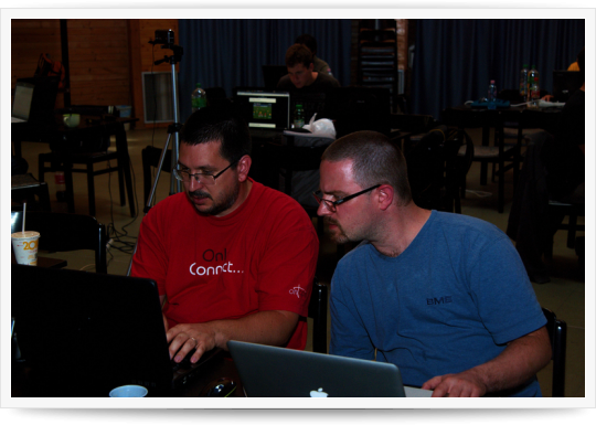 Drupal Tábor Pécs - Harmadik nap - délután, vacsora