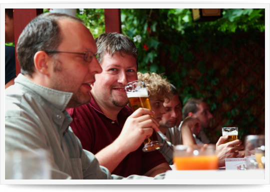 Drupal Tábor Pécs - Harmadik nap - délután, vacsora