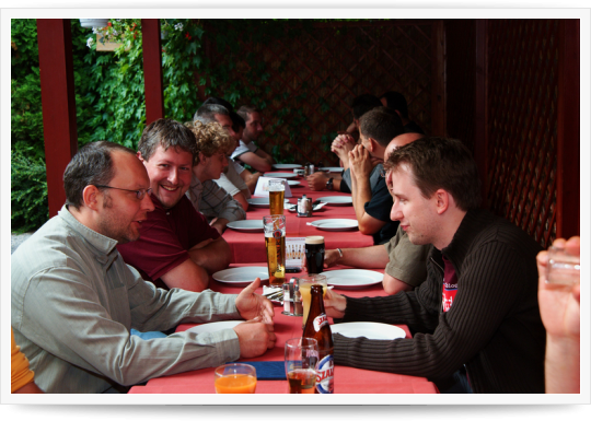 Drupal Tábor Pécs - Harmadik nap - délután, vacsora