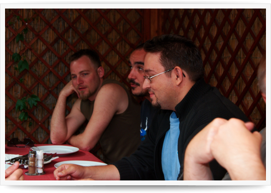 Drupal Tábor Pécs - Harmadik nap - délután, vacsora
