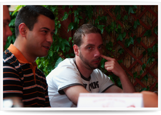 Drupal Tábor Pécs - Harmadik nap - délután, vacsora