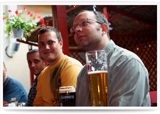 Drupal Tábor Pécs - Harmadik nap - délután, vacsora