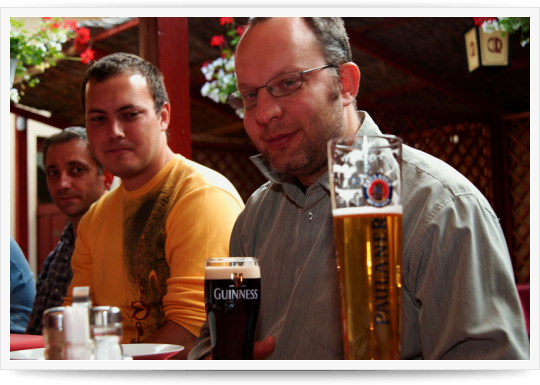 Drupal Tábor Pécs - Harmadik nap - délután, vacsora