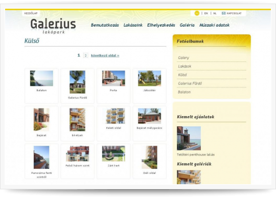 Galerius Lakópark Siófok - képgaléria