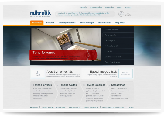 Mikrolift - címlap