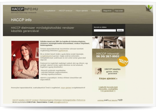 HACCPInfo - bemutatkozás