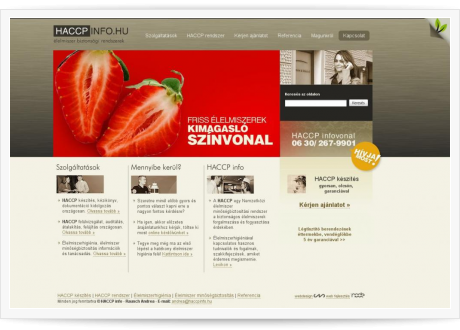 HACCPInfo - címlap